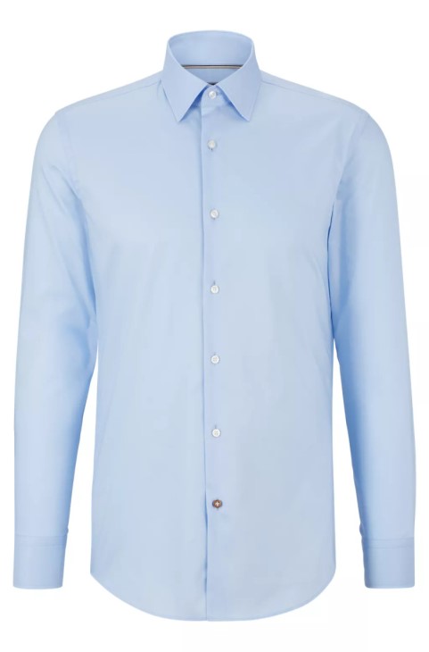 πουκάμισο Boss Business H-hank-kent Nos 50479922 λευκό
