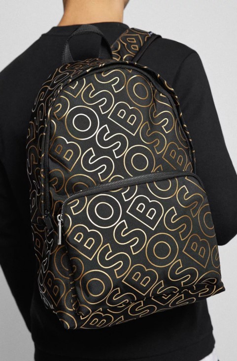 Boss Backpack Catch 50475565 μαύρο
