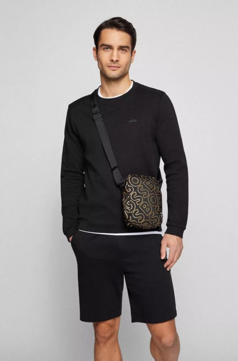 Boss Reporter Bag Catch 50475669 μαύρη
