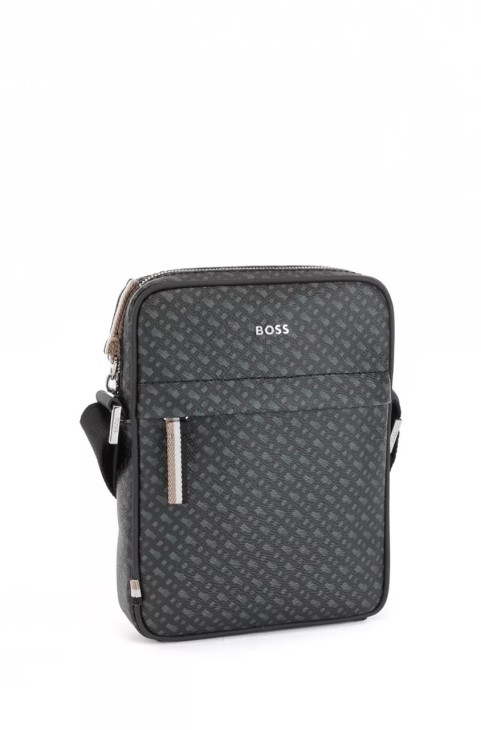 τσάντα Boss Reporter Byron 50472928 μαύρη