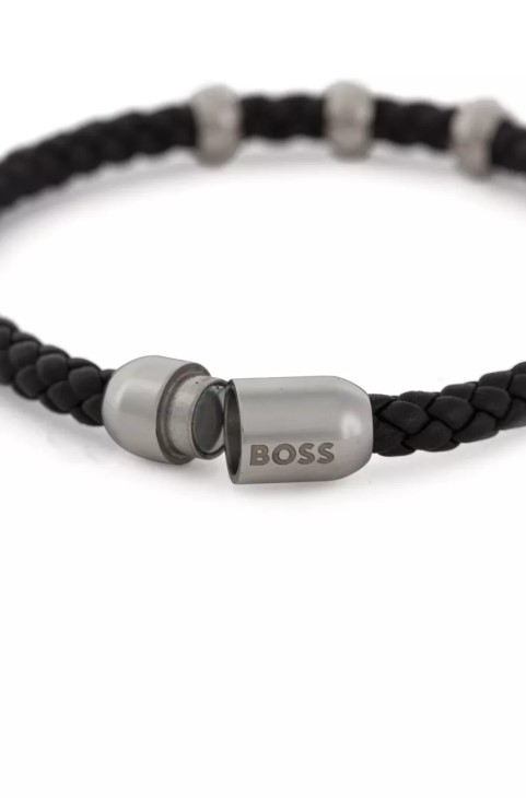 βραχιόλι Boss Beryl 50475513 μαύρο
