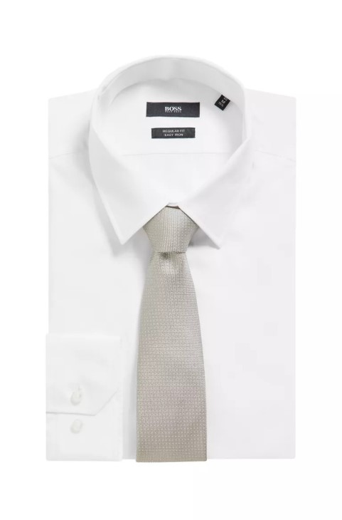 Boss H-tie 7,5cm 50474907 ανοιχτό μπεζ
