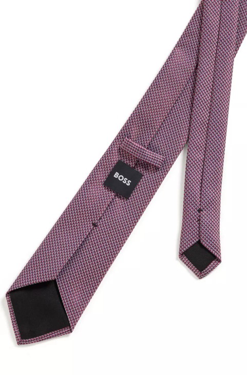 Boss H-tie 7,5cm 50475667 σκούρο μπλε
