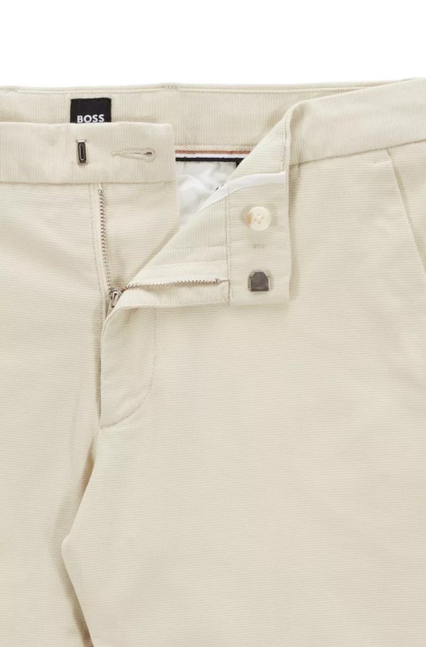 Boss Casual παντελόνι Kaito 50472711 λευκό
