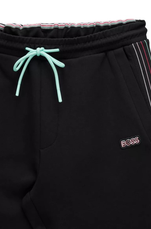 Boss Trackpants Hadiko 50471896 μαύρο
