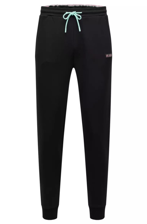 Boss Trackpants Hadiko 50471896 μαύρο
