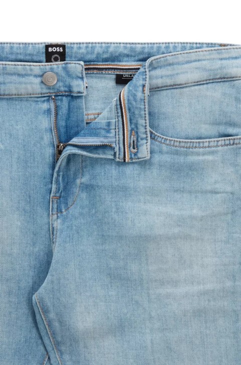 Boss Jeans Delaware 50473016 ανοιχτό μπλε
