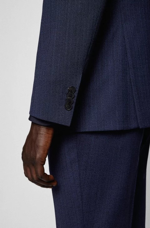 κοστούμι Boss 3 τεμαχίων H-huge 50473599 σκούρο μπλε
