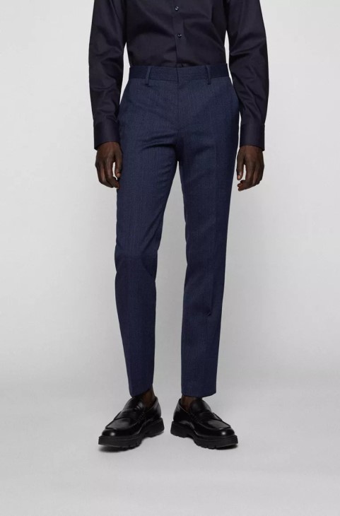 κοστούμι Boss 3 τεμαχίων H-huge 50473599 σκούρο μπλε
