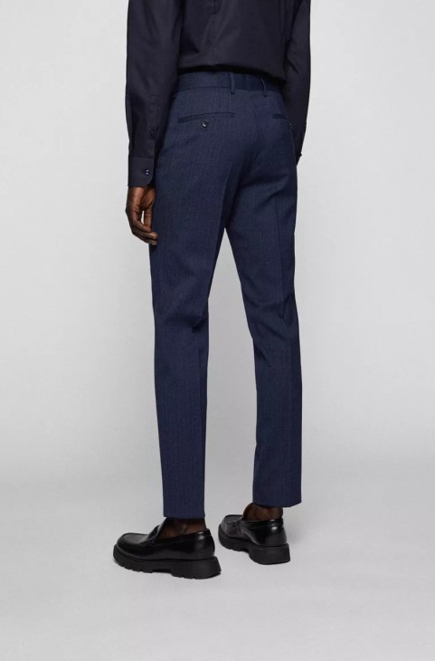 κοστούμι Boss 3 τεμαχίων H-huge 50473599 σκούρο μπλε
