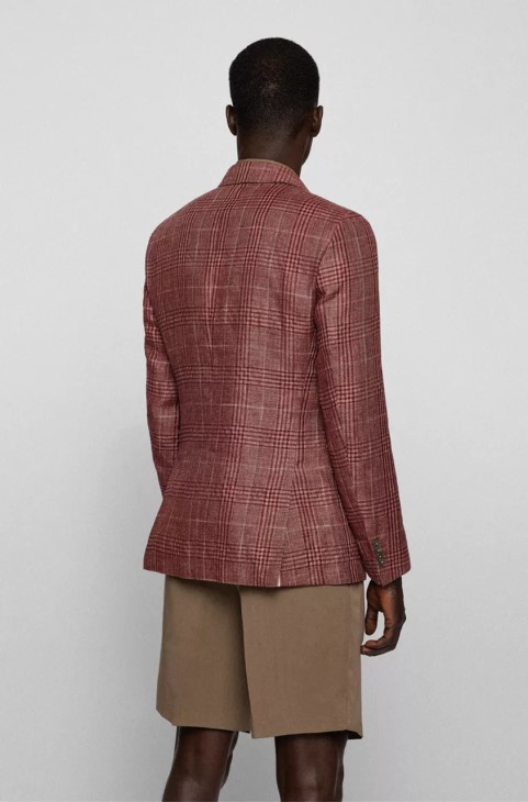 Boss αθλητικό παλτό H-hutson 50473719 σκούρο
