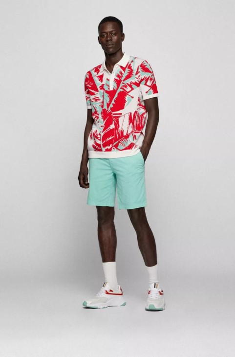 σορτς Boss Schino 50467083 Mintgreen
