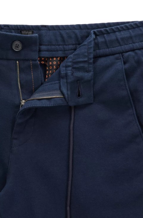 Boss Taber-shorts-ds 50474271 σκούρο μπλε
