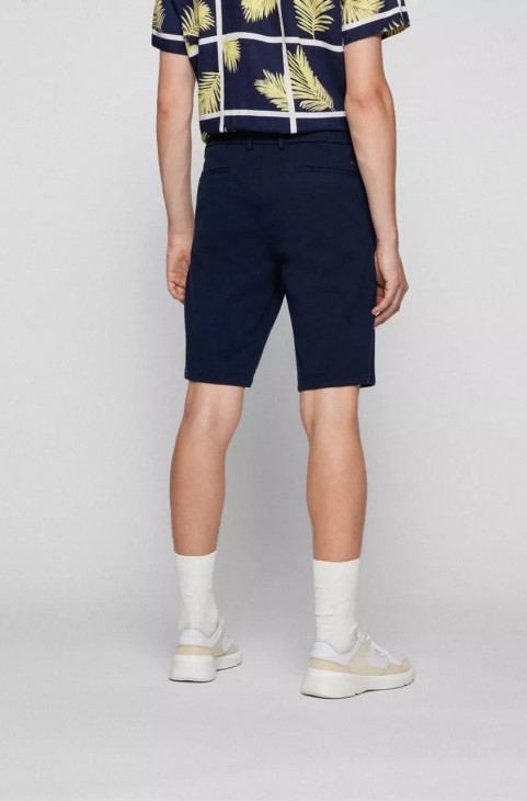 Boss Taber-shorts-ds 50474271 σκούρο μπλε
