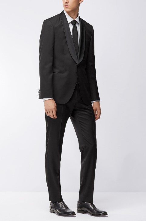 Boss Tuxedo Jkt Jefron - 50379909 μαύρο
