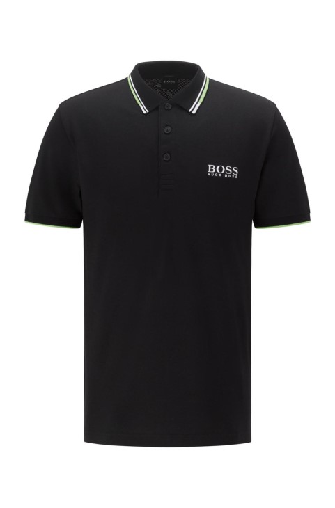 Boss S/s Polo Paddy Pro Nos - 50326299 μαύρο