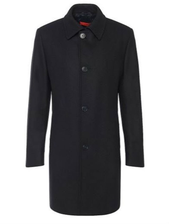 Boss Coat Task 50394073 μαύρο