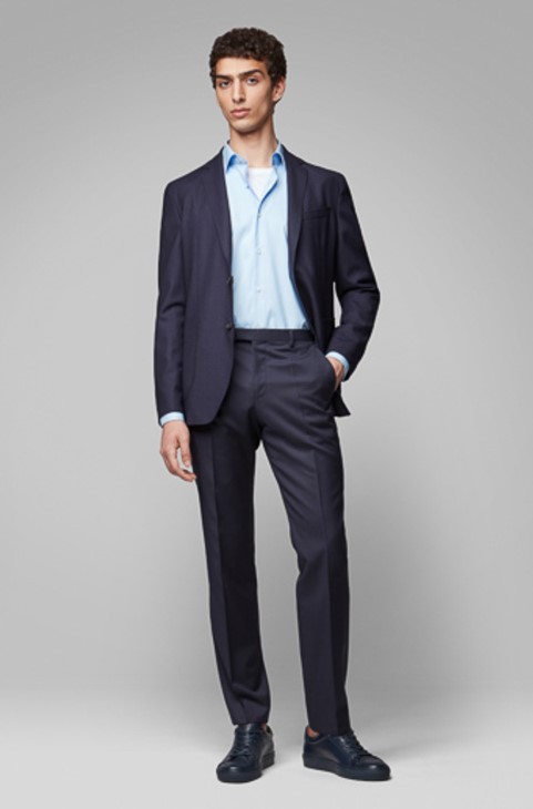 μπλουζάκι Boss Business Gelson 50410524 λευκό
