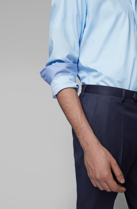 μπλουζάκι Boss Business Gelson 50410524 λευκό
