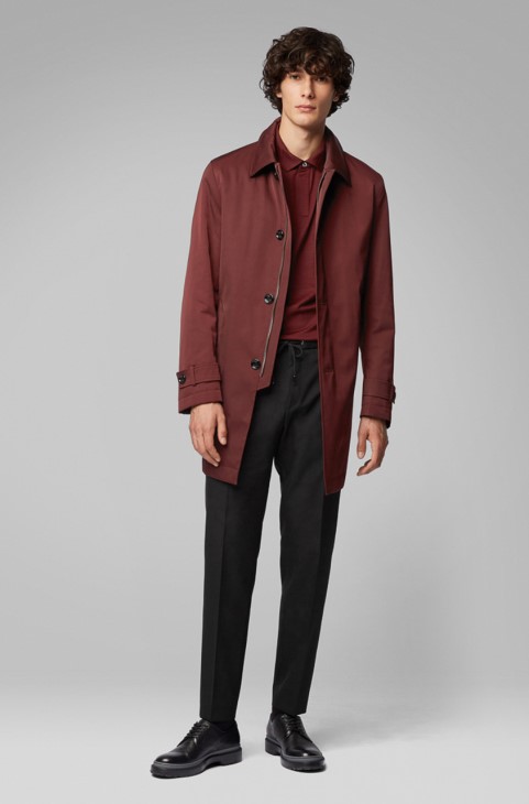 Boss Trousers Banks4 50418695 μαύρο
