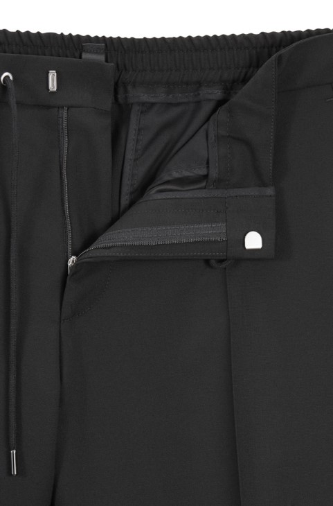 Boss Trousers Banks4 50418695 μαύρο
