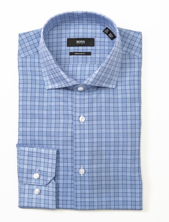 πουκάμισο Boss Business Gordon 50404539 μπλε