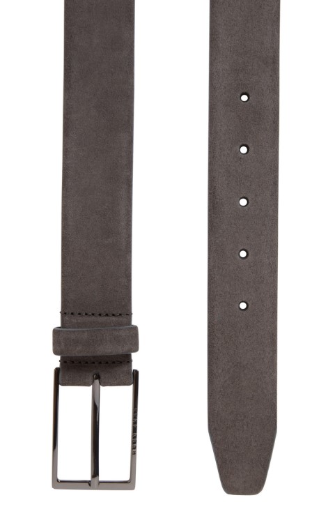 Boss Suede ζώνη Calindo 50375225 Navy
