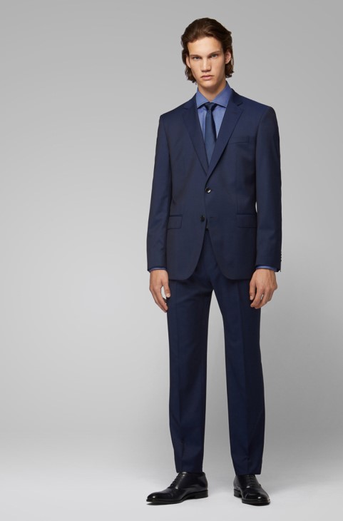 πουκάμισο Boss Business Gordon 50416083 Navy
