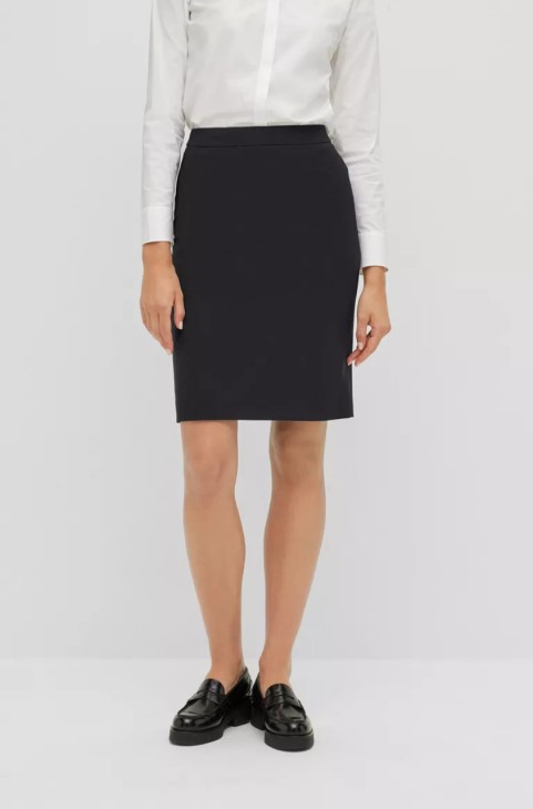 φούστα Boss Vilea 50291813 μαύρη
