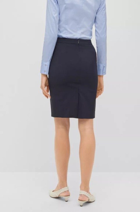 φούστα Boss Vilea 50291813 μαύρη
