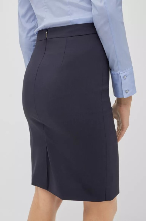 φούστα Boss Vilea 50291813 μαύρη
