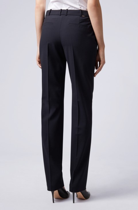 Boss Trousers Tamea 50291873 Navy
