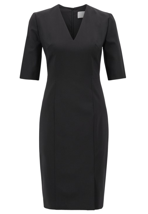 φόρεμα Boss Daleno 50395627 μαύρο
