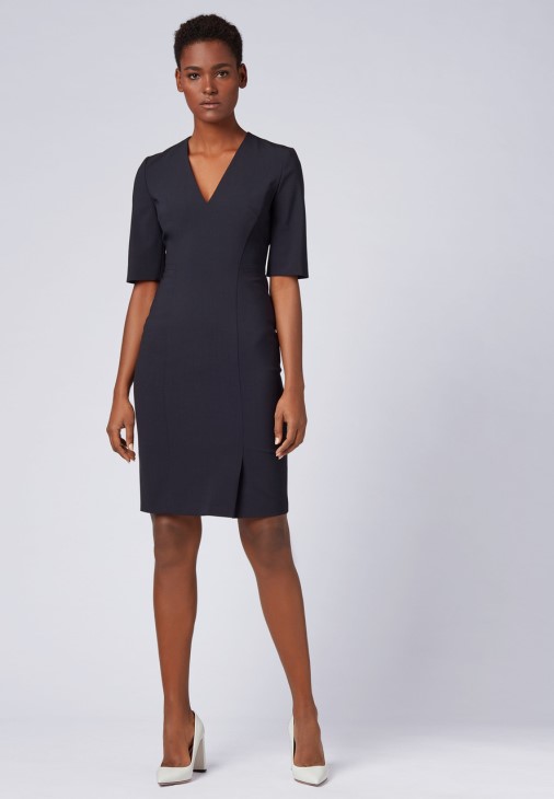 φόρεμα Boss Daleno 50395627 μαύρο
