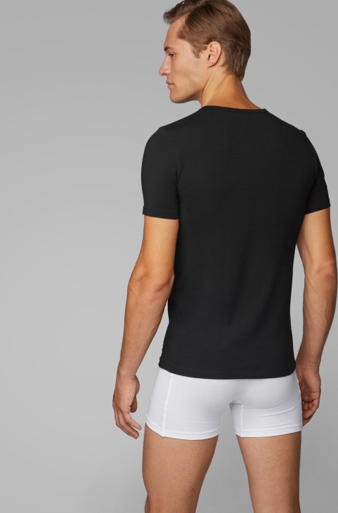 Boss 2pk Tee Rn - 50325407 λευκό
