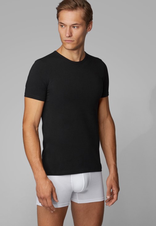 Boss 2pk Tee Rn - 50325407 λευκό
