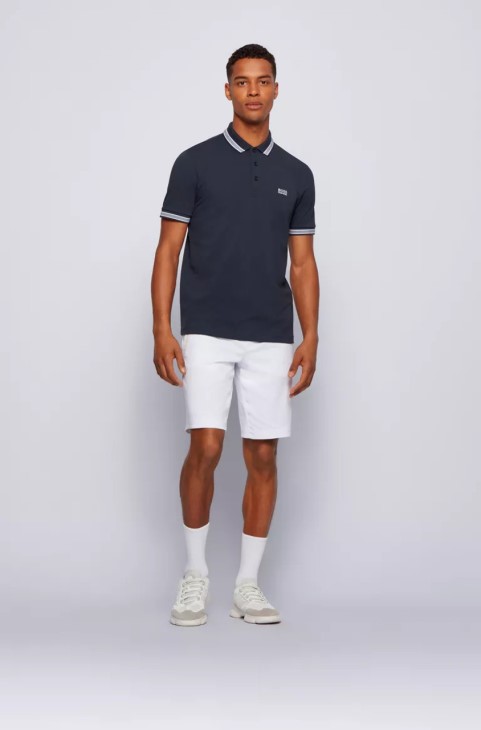 Boss Polo Paddy Nos - 50198254 μπλε
