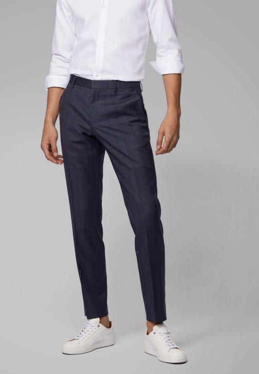 Boss Trousers Genius5 50411977 Navy