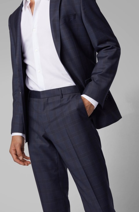 Boss Trousers Genius5 50411977 Navy
