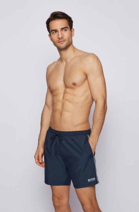 Boss Swim κοντός αστερίας - 50408118 μαύρο

