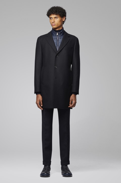 παλτό Boss Nadim 50417963 Navy