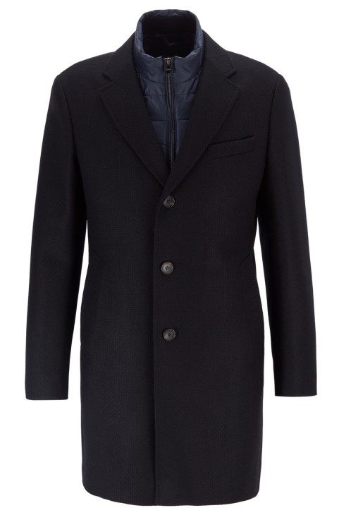 παλτό Boss Nadim 50417963 Navy
