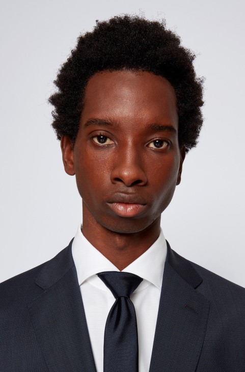 πουκάμισο Boss Bus Jason 50439143 λευκό
