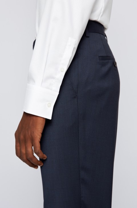 πουκάμισο Boss Bus Jason 50439143 λευκό
