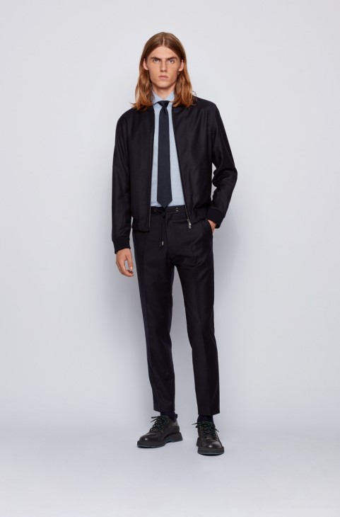 πουκάμισο Boss Bus Jason 50439161 ανοιχτό μπλε
