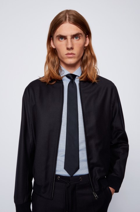 πουκάμισο Boss Bus Jason 50439161 ανοιχτό μπλε
