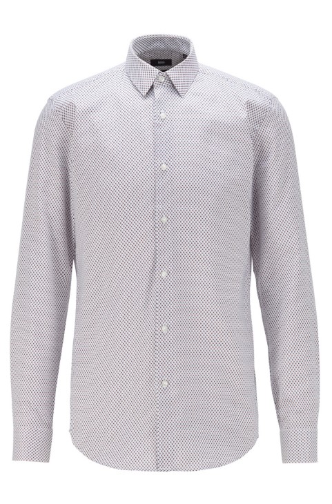 πουκάμισο Boss Bus Isko 50439747 ανοιχτό μπλε