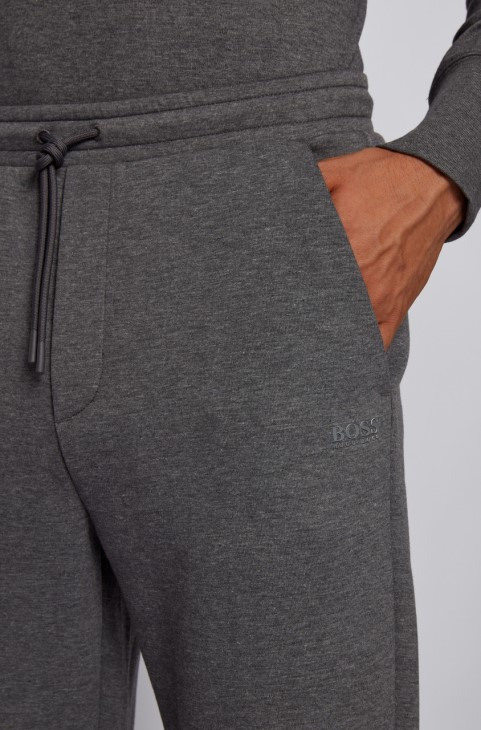 Boss Slim παντελόνι τζόκινγκ Hadiko X 50410320 γκρι
