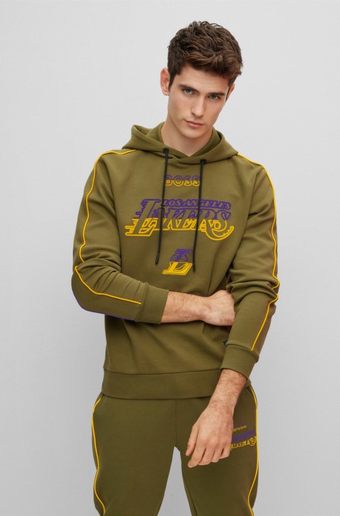 Boss & Hoodie-blend Hoodie Nba