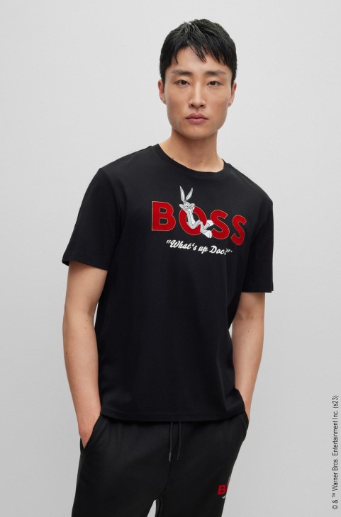 Looney Tunes X Boss T-shirt Mercerized-cotton